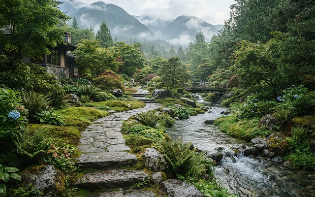 Nature inspired landscape
